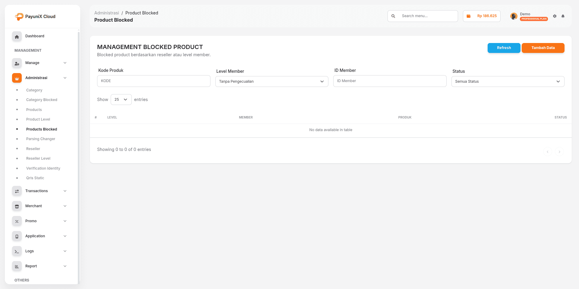Product Reseller Blocked